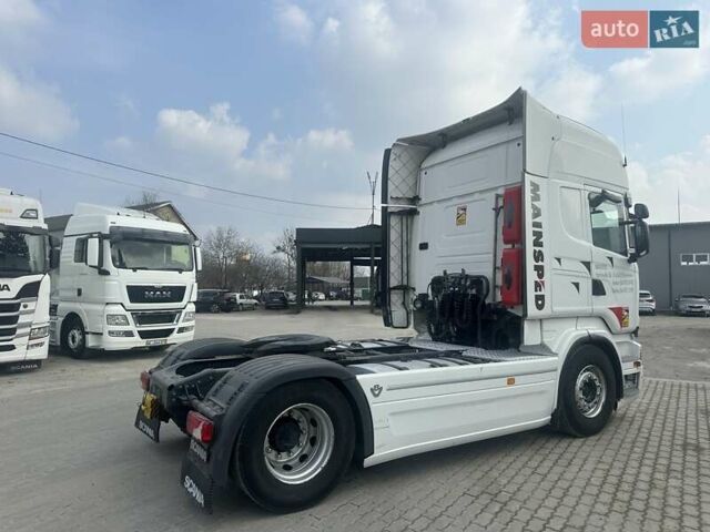 Белый Сканиа R 580, объемом двигателя 15.6 л и пробегом 748 тыс. км за 33600 $, фото 7 на Automoto.ua