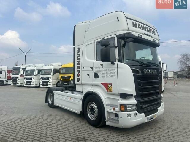Белый Сканиа R 580, объемом двигателя 15.6 л и пробегом 748 тыс. км за 33600 $, фото 5 на Automoto.ua