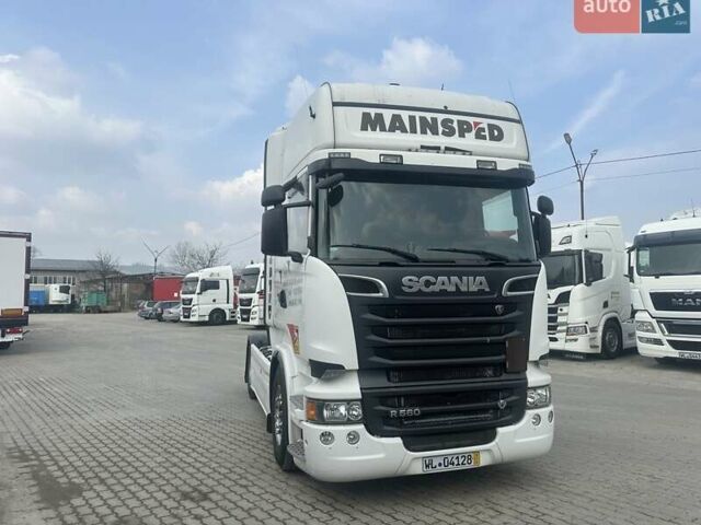Белый Сканиа R 580, объемом двигателя 15.6 л и пробегом 748 тыс. км за 33600 $, фото 3 на Automoto.ua