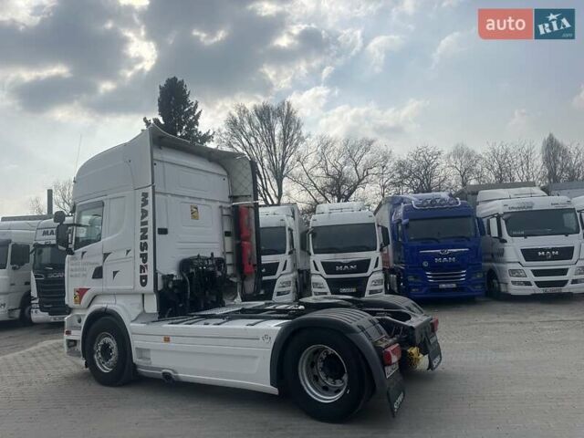 Белый Сканиа R 580, объемом двигателя 15.6 л и пробегом 748 тыс. км за 33600 $, фото 8 на Automoto.ua