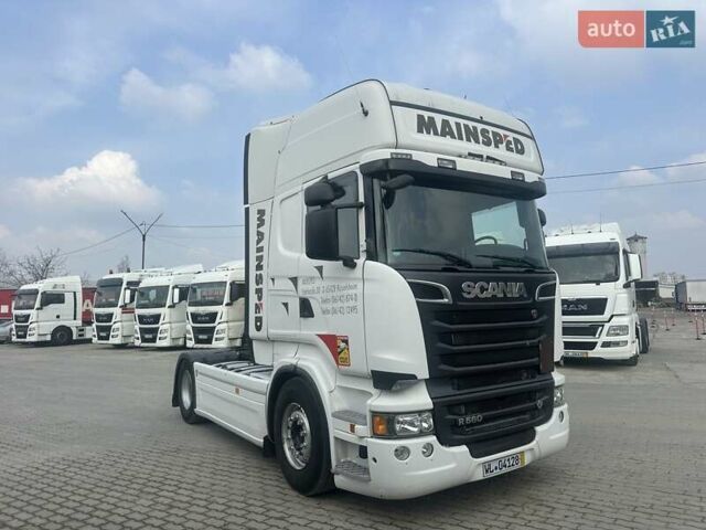 Белый Сканиа R 580, объемом двигателя 15.6 л и пробегом 748 тыс. км за 33600 $, фото 4 на Automoto.ua