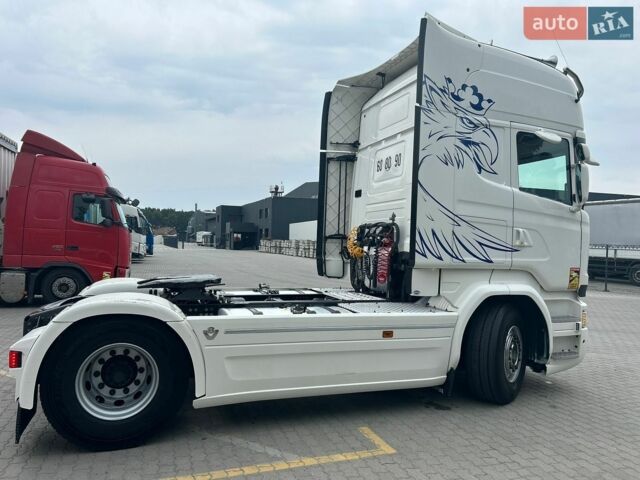 Белый Сканиа R 580, объемом двигателя 0 л и пробегом 625 тыс. км за 47400 $, фото 4 на Automoto.ua