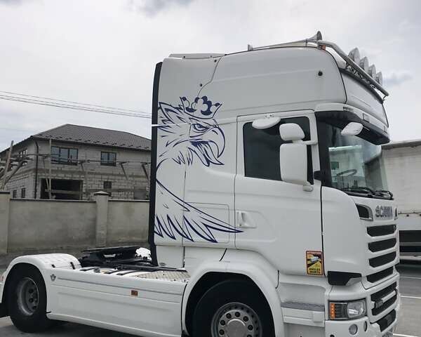 Белый Сканиа R 580, объемом двигателя 16.4 л и пробегом 580 тыс. км за 47000 $, фото 7 на Automoto.ua