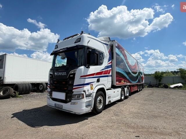 Белый Сканиа R 580, объемом двигателя 16.35 л и пробегом 466 тыс. км за 75797 $, фото 16 на Automoto.ua