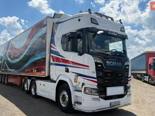 Белый Сканиа R 580, объемом двигателя 16.35 л и пробегом 466 тыс. км за 75797 $, фото 22 на Automoto.ua