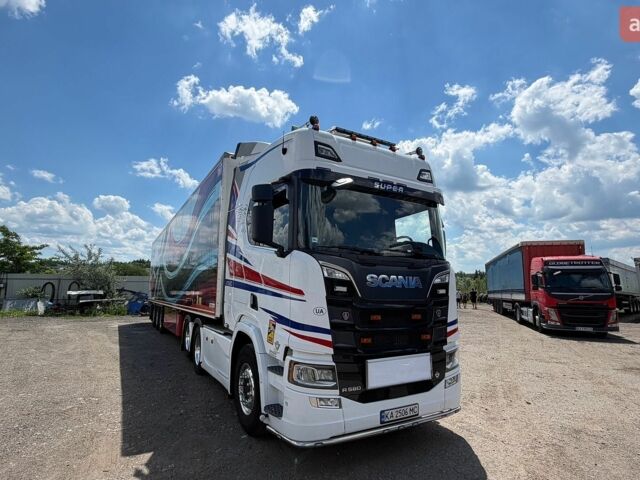 Белый Сканиа R 580, объемом двигателя 16.35 л и пробегом 466 тыс. км за 75797 $, фото 37 на Automoto.ua