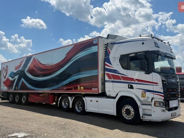Белый Сканиа R 580, объемом двигателя 16.35 л и пробегом 466 тыс. км за 75797 $, фото 3 на Automoto.ua