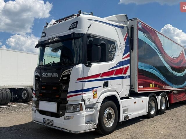 Белый Сканиа R 580, объемом двигателя 16.35 л и пробегом 466 тыс. км за 75797 $, фото 17 на Automoto.ua