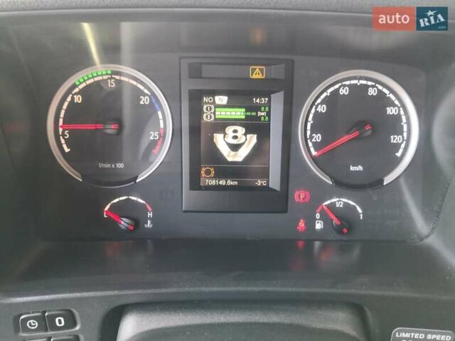 Серый Сканиа R 580, объемом двигателя 16.35 л и пробегом 708 тыс. км за 64742 $, фото 13 на Automoto.ua