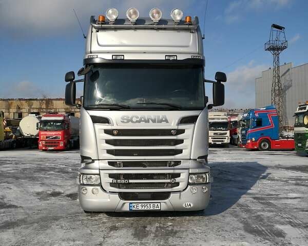 Серый Сканиа R 580, объемом двигателя 16.35 л и пробегом 708 тыс. км за 64742 $, фото 1 на Automoto.ua