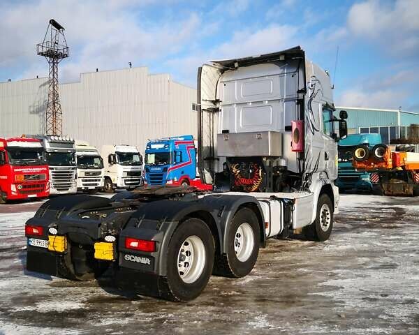 Серый Сканиа R 580, объемом двигателя 16.35 л и пробегом 708 тыс. км за 64742 $, фото 6 на Automoto.ua
