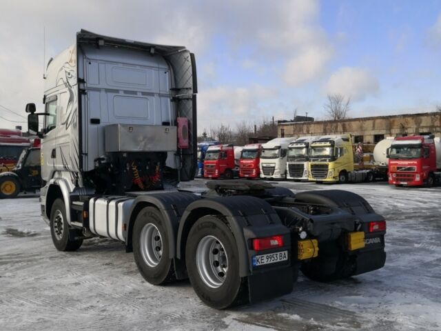 Сірий Сканіа R 580, об'ємом двигуна 16.35 л та пробігом 708 тис. км за 62814 $, фото 8 на Automoto.ua