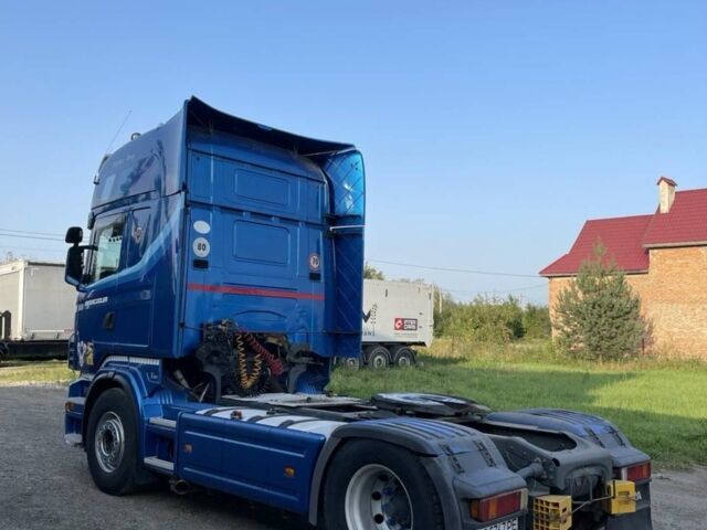 Синий Сканиа R 580, объемом двигателя 15.61 л и пробегом 2 тыс. км за 15000 $, фото 4 на Automoto.ua