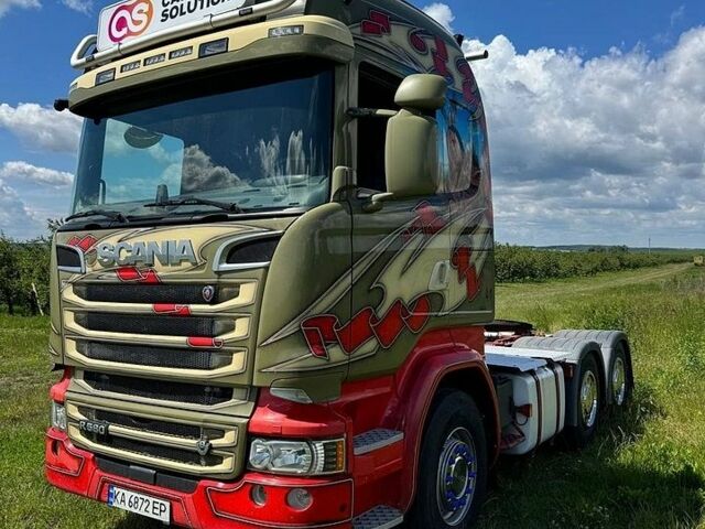 Зеленый Сканиа R 580, объемом двигателя 16.4 л и пробегом 445 тыс. км за 63232 $, фото 12 на Automoto.ua