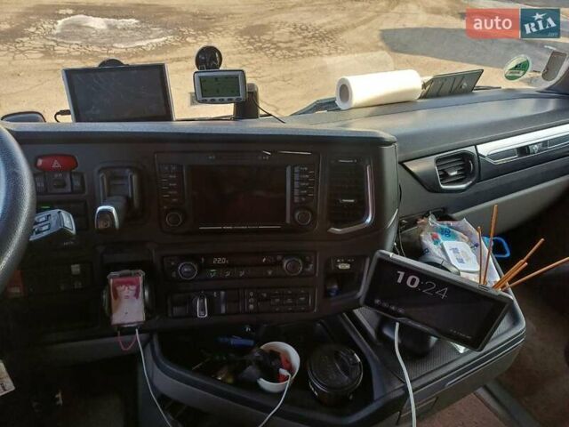 Зеленый Сканиа R 580, объемом двигателя 16.35 л и пробегом 710 тыс. км за 45000 $, фото 17 на Automoto.ua