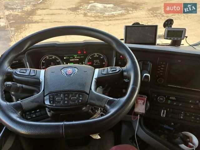 Зеленый Сканиа R 580, объемом двигателя 16.35 л и пробегом 710 тыс. км за 45000 $, фото 9 на Automoto.ua