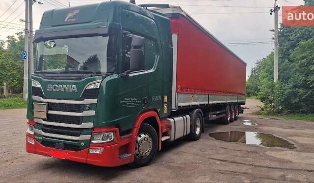Зеленый Сканиа R 580, объемом двигателя 16.35 л и пробегом 710 тыс. км за 45000 $, фото 1 на Automoto.ua