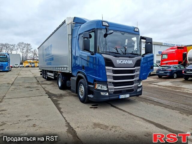 Синий Сканиа Р, объемом двигателя 12.5 л и пробегом 205 тыс. км за 95000 $, фото 11 на Automoto.ua