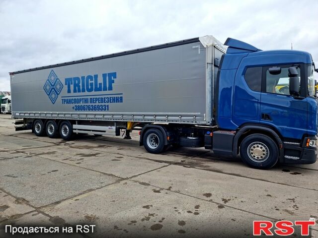 Синий Сканиа Р, объемом двигателя 12.5 л и пробегом 205 тыс. км за 95000 $, фото 10 на Automoto.ua