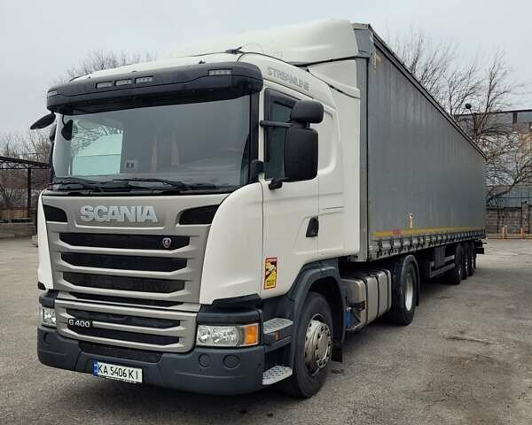 Белый Сканиа G400, объемом двигателя 12.74 л и пробегом 500 тыс. км за 39900 $, фото 2 на Automoto.ua