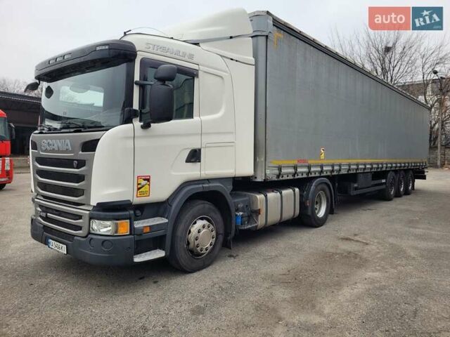 Белый Сканиа G400, объемом двигателя 12.74 л и пробегом 500 тыс. км за 39900 $, фото 4 на Automoto.ua