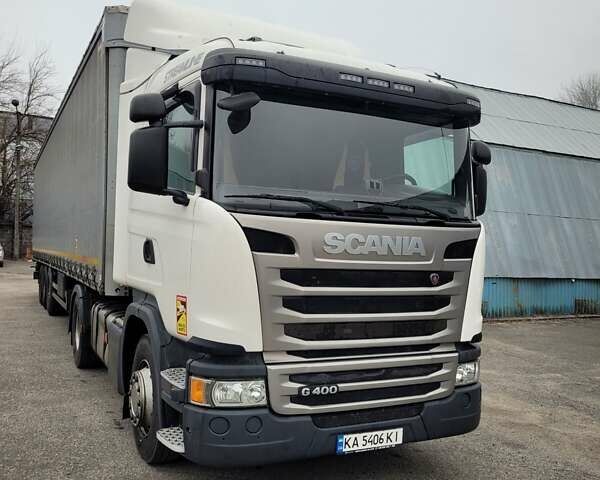 Белый Сканиа G400, объемом двигателя 12.74 л и пробегом 500 тыс. км за 39900 $, фото 1 на Automoto.ua