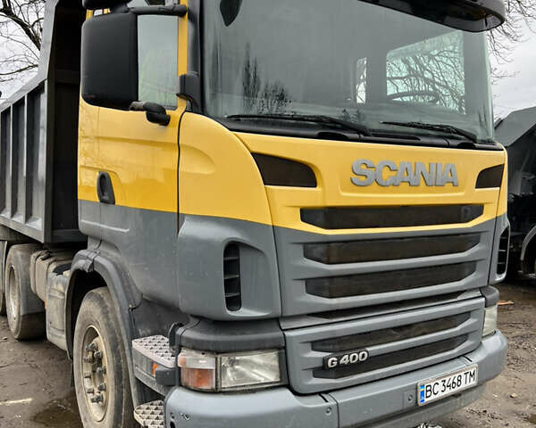 Желтый Сканиа G400, объемом двигателя 12.74 л и пробегом 300 тыс. км за 57000 $, фото 1 на Automoto.ua