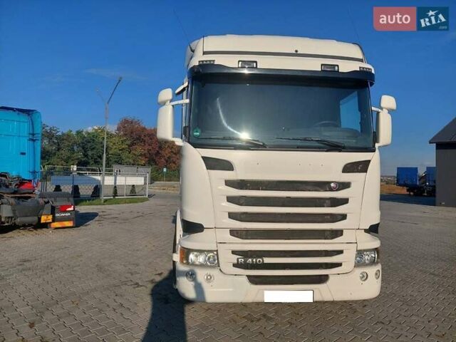 Белый Сканиа R 410, объемом двигателя 12.74 л и пробегом 945 тыс. км за 26500 $, фото 2 на Automoto.ua