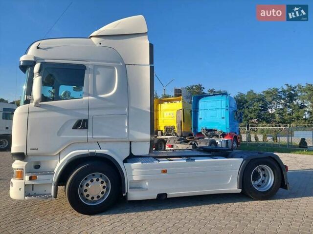 Белый Сканиа R 410, объемом двигателя 12.74 л и пробегом 945 тыс. км за 26500 $, фото 7 на Automoto.ua