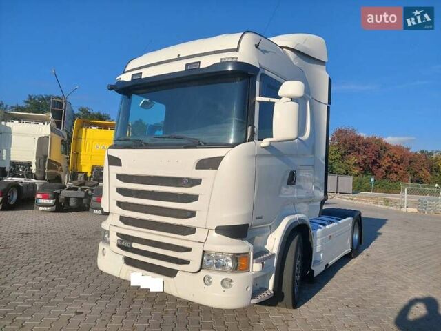 Белый Сканиа R 410, объемом двигателя 12.74 л и пробегом 945 тыс. км за 26500 $, фото 1 на Automoto.ua