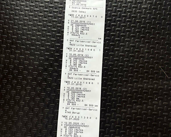 Белый Сканиа R 410, объемом двигателя 12.7 л и пробегом 473 тыс. км за 33700 $, фото 38 на Automoto.ua