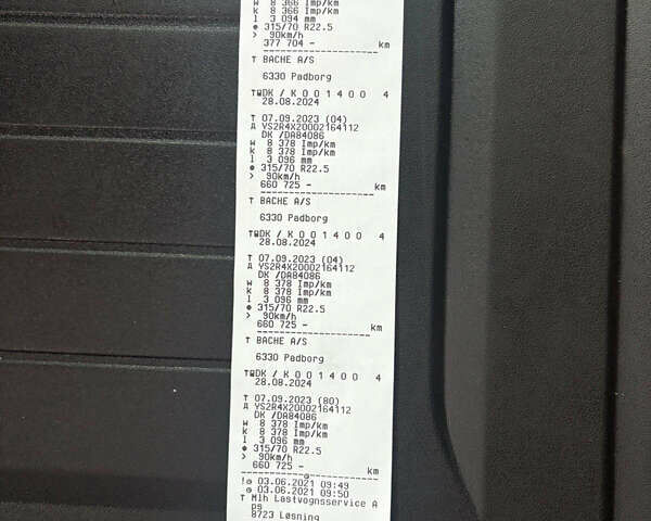Белый Сканиа R 410, объемом двигателя 12.7 л и пробегом 794 тыс. км за 41900 $, фото 66 на Automoto.ua