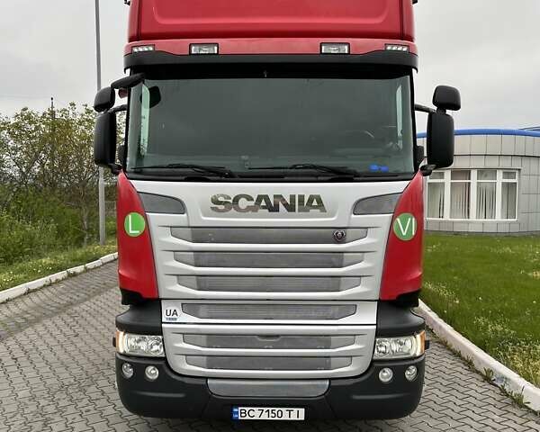 Червоний Сканіа R 410, об'ємом двигуна 12.7 л та пробігом 930 тис. км за 52000 $, фото 2 на Automoto.ua