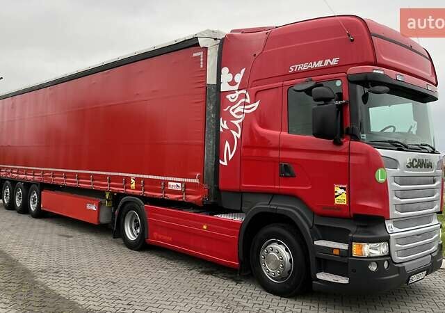 Червоний Сканіа R 410, об'ємом двигуна 12.7 л та пробігом 930 тис. км за 52000 $, фото 39 на Automoto.ua