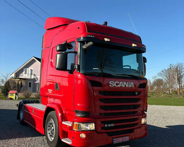 Красный Сканиа R 410, объемом двигателя 12.7 л и пробегом 700 тыс. км за 34000 $, фото 2 на Automoto.ua