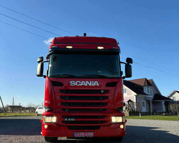 Красный Сканиа R 410, объемом двигателя 12.7 л и пробегом 700 тыс. км за 34000 $, фото 3 на Automoto.ua