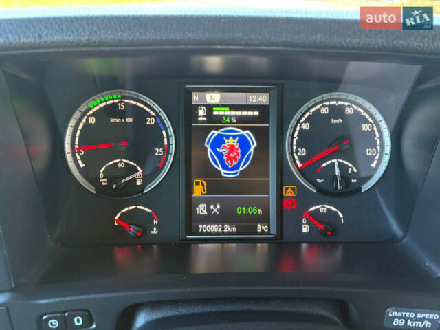 Красный Сканиа R 410, объемом двигателя 12.7 л и пробегом 700 тыс. км за 34000 $, фото 72 на Automoto.ua