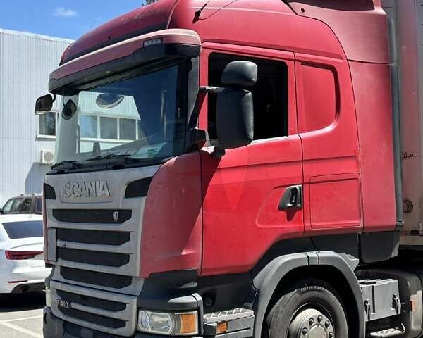 Красный Сканиа R 410, объемом двигателя 12.74 л и пробегом 885 тыс. км за 30000 $, фото 9 на Automoto.ua