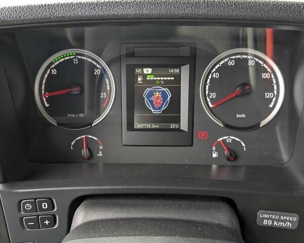 Синій Сканіа R 410, об'ємом двигуна 12.7 л та пробігом 980 тис. км за 30000 $, фото 11 на Automoto.ua