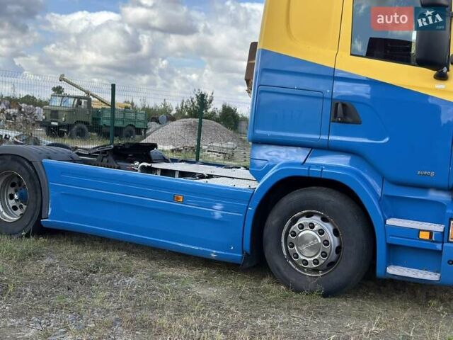 Синий Сканиа R 410, объемом двигателя 12.74 л и пробегом 943 тыс. км за 18500 $, фото 7 на Automoto.ua