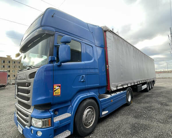Синий Сканиа R 410, объемом двигателя 12.74 л и пробегом 1000 тыс. км за 28000 $, фото 1 на Automoto.ua