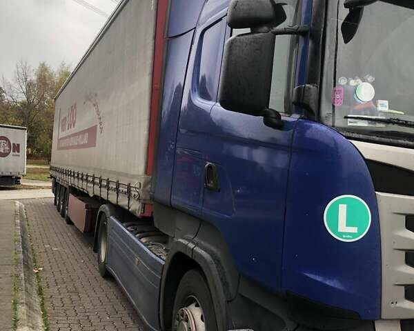 Синий Сканиа R 410, объемом двигателя 12.74 л и пробегом 981 тыс. км за 25000 $, фото 1 на Automoto.ua