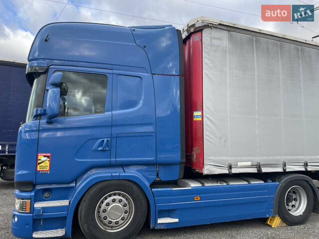 Синий Сканиа R 410, объемом двигателя 12.74 л и пробегом 1000 тыс. км за 28000 $, фото 8 на Automoto.ua