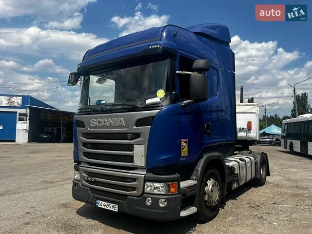 Синій Сканіа R 410, об'ємом двигуна 12.74 л та пробігом 828 тис. км за 31000 $, фото 1 на Automoto.ua