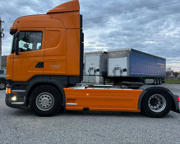 Помаранчевий Сканіа R 410, об'ємом двигуна 12.7 л та пробігом 953 тис. км за 29900 $, фото 5 на Automoto.ua