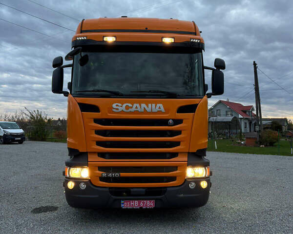 Помаранчевий Сканіа R 410, об'ємом двигуна 12.7 л та пробігом 953 тис. км за 29900 $, фото 8 на Automoto.ua