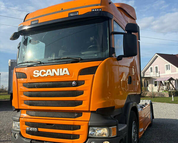 Помаранчевий Сканіа R 410, об'ємом двигуна 12.7 л та пробігом 953 тис. км за 29900 $, фото 12 на Automoto.ua