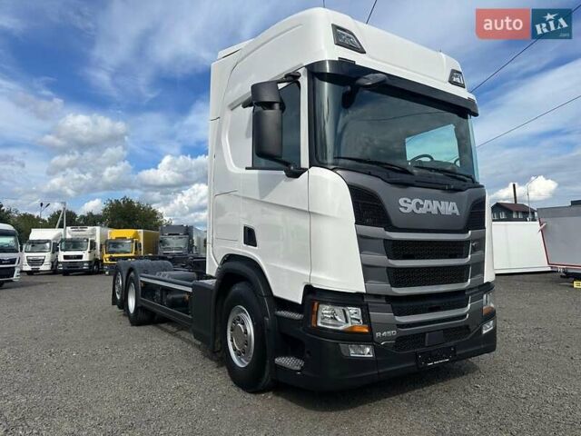 Белый Сканиа R 450, объемом двигателя 12.8 л и пробегом 612 тыс. км за 74900 $, фото 5 на Automoto.ua