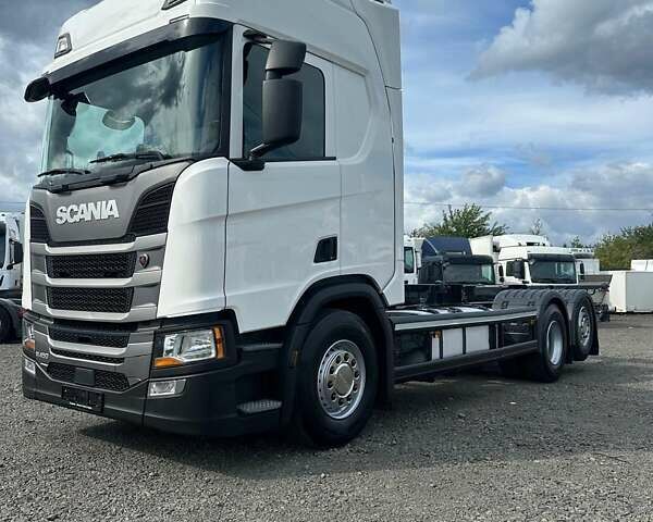 Белый Сканиа R 450, объемом двигателя 12.8 л и пробегом 612 тыс. км за 74900 $, фото 3 на Automoto.ua