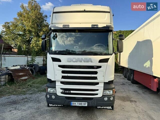 Белый Сканиа R 450, объемом двигателя 12.74 л и пробегом 912 тыс. км за 37442 $, фото 9 на Automoto.ua